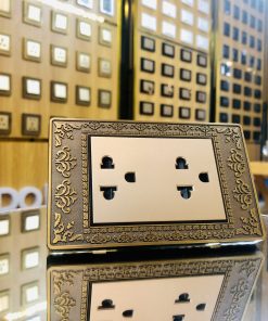 Badora series - Bộ ổ cắm đa năng 6 chấu "có điểm tiếp địa" PEHA