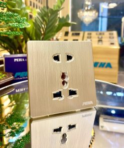 DIALOG 86 - GOLD (45A/250V) Bộ ổ cắm đa năng 5 chấu - PEHA