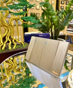 BỘ 2 CÔNG TẮC NHỰA CAO CẤP DIALOG 120 GOLD