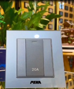 Bộ công tắc 20A Aura glass grey Series
