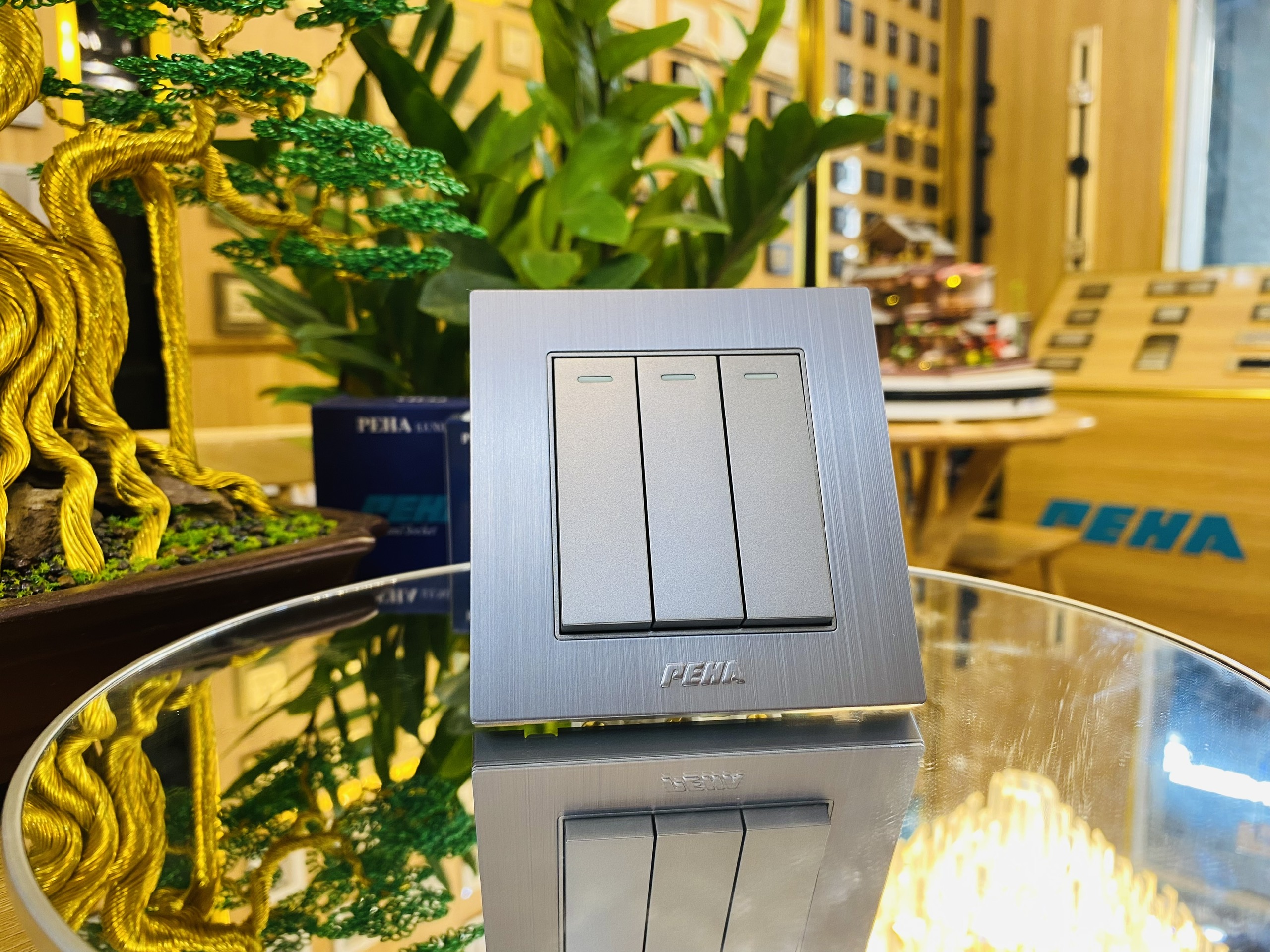 BỘ 3 CÔNG TẮC 1 CHIỀU- NOVA ALUMINUM 86 - Ảnh 2